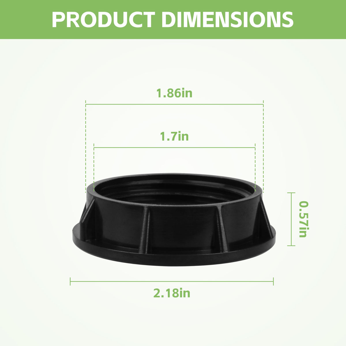 Seaiyomg Rain Bird 1800 cap aligns precisely with spray bodies for reliable performance.