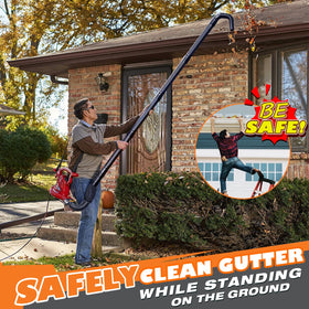 Sealegend gutter tube nozzle 6-89-inch extends reach to high gutters.