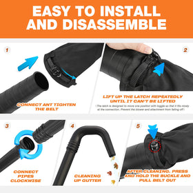 Sealegend universal adapter 16-5-inch connects to most blowers.