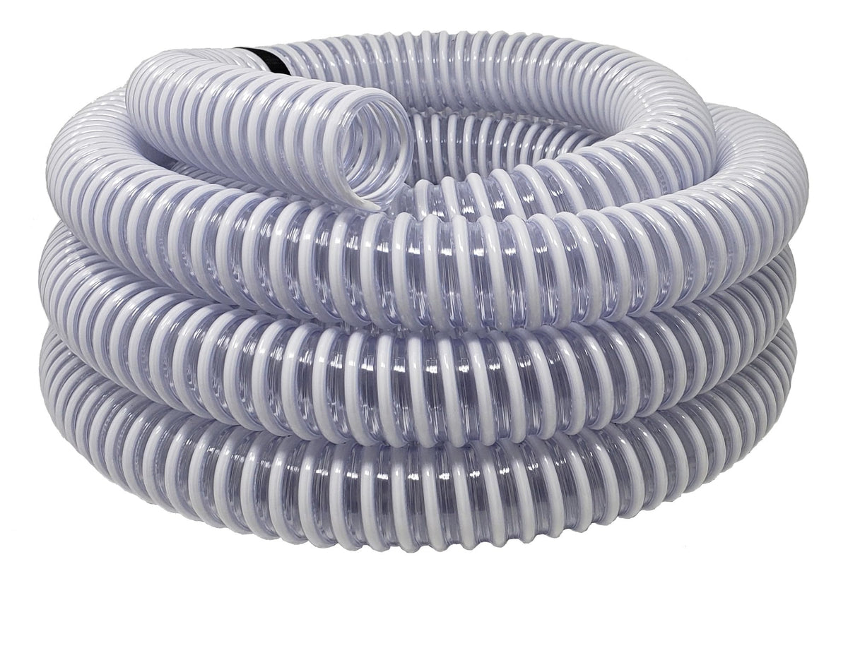 Sealproof 20ft pool filter hose for above-ground pools showing durability and versatility