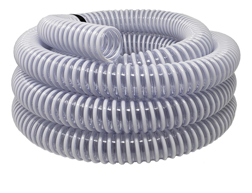 Sealproof 20ft pool filter hose for above-ground pools showing durability and versatility