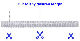 Sealproof hose clamps included for secure leak-free connections