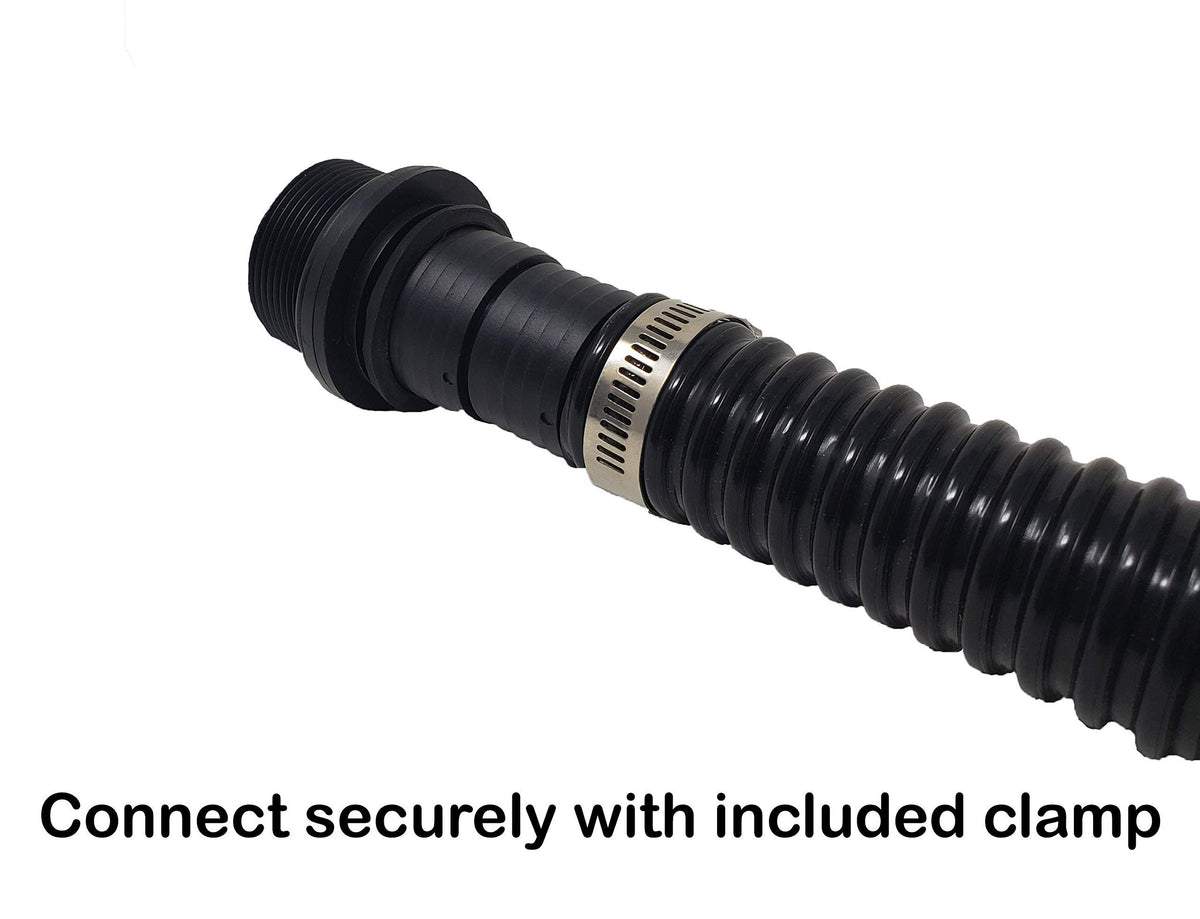 Sealproof gasket seal provides leakproof fit on the opposite end