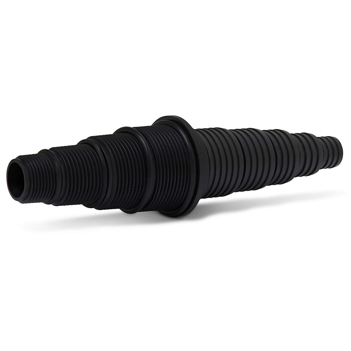 Sealproof pond fitting covers tubing sizes from 3/4 to 1-1/2 inches
