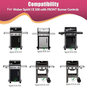 Flavorizer bars dimensions help even cooking on Weber Spirit