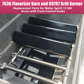 Secure packaging protects grill parts during shipping for Weber Spirit users