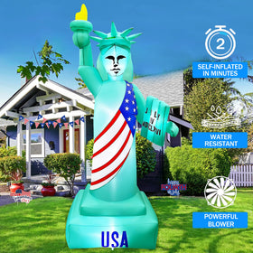 SeasonBLOW outdoor patio yard Liberty decoration suitable for indoors