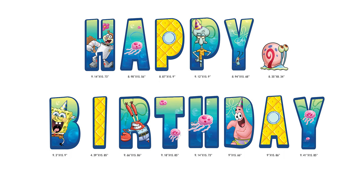 Seasons Patrick Star yard sign for outdoor birthday celebration