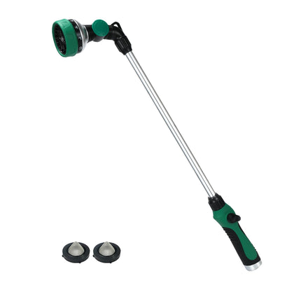 Seatern watering wand demonstrating 24-inch reach for hanging baskets