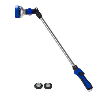 Seatern watering wand with 24-inch reach for hanging baskets and beds.