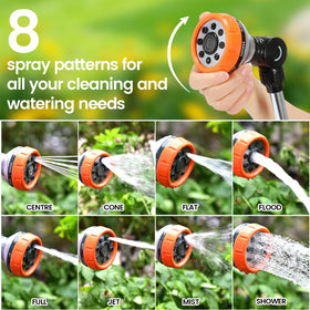 Seatern wand demonstrates smooth thumb flow control reducing hand strain.