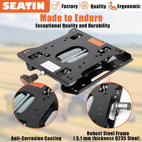SEATIN multiple hole patterns ensure broad compatibility across brands