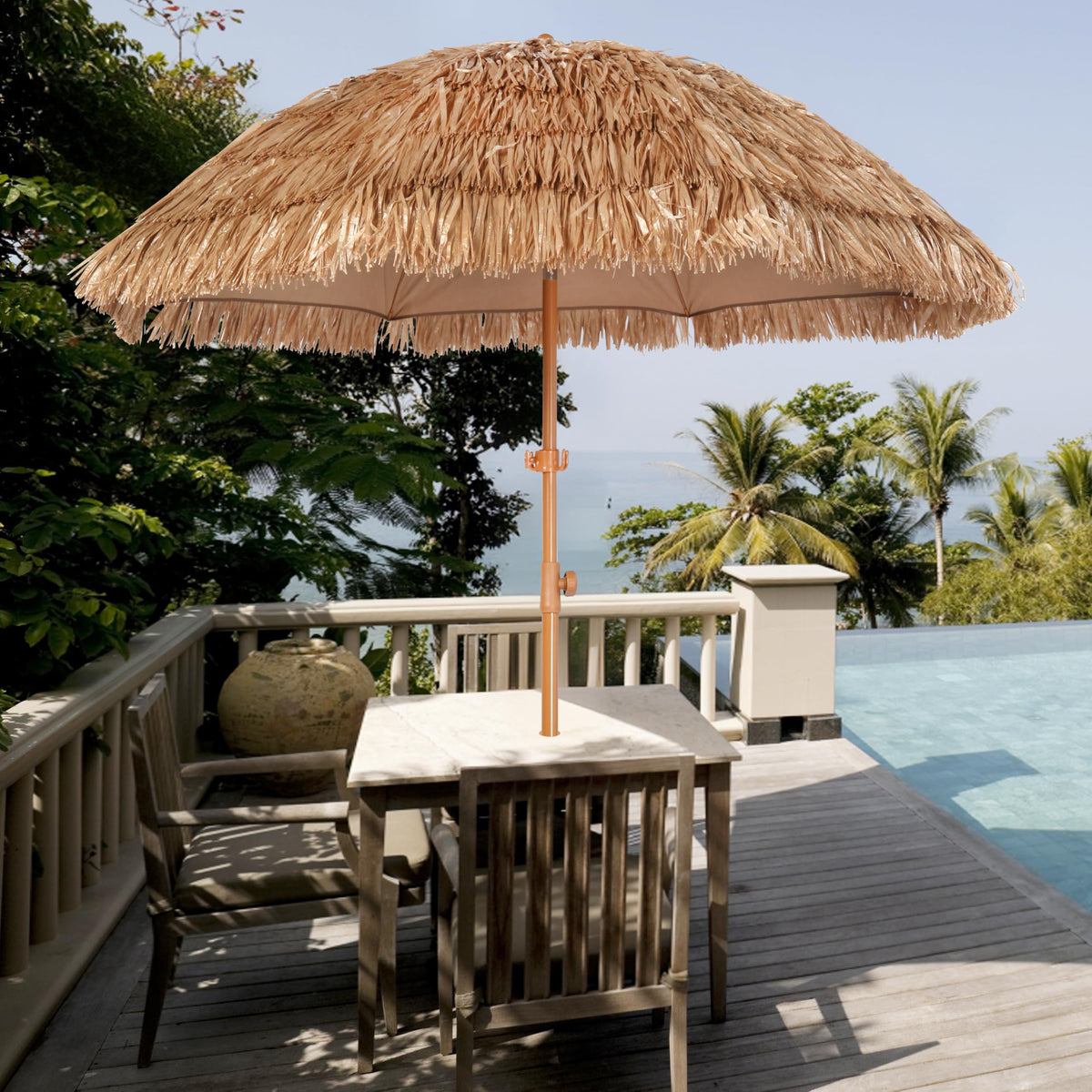 Carry bag and two-part design for Seazul umbrella travel and storage