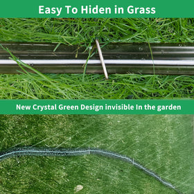 Secbulk easy-roll storage keeps the hose neatly coiled after watering chores.