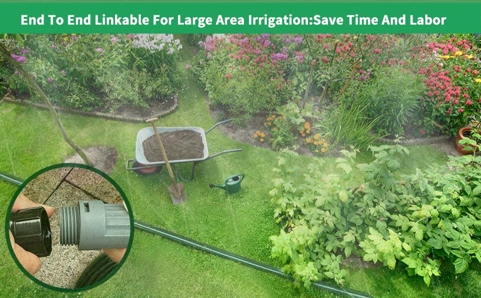 Secbulk kids and dogs-friendly design invites outdoor play while watering.