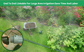 Secbulk kids and dogs-friendly design invites outdoor play while watering.