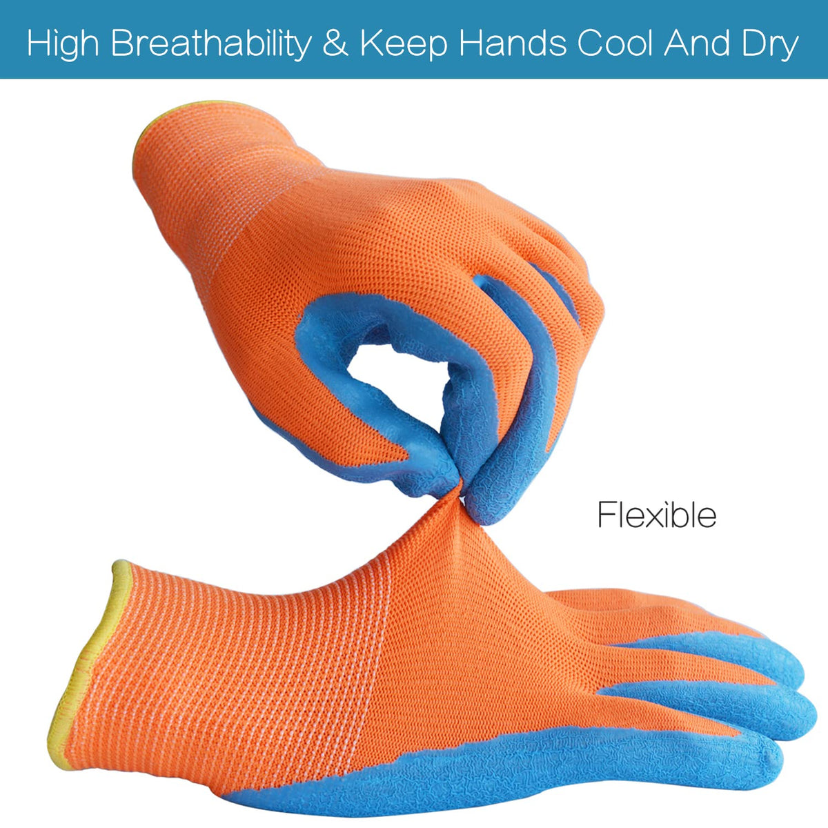 SECHHAND breathable child gloves with flexible fit for outdoor play