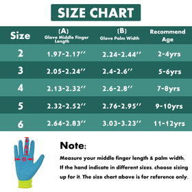 SECHHAND washable lightweight kids gloves for easy cleanup
