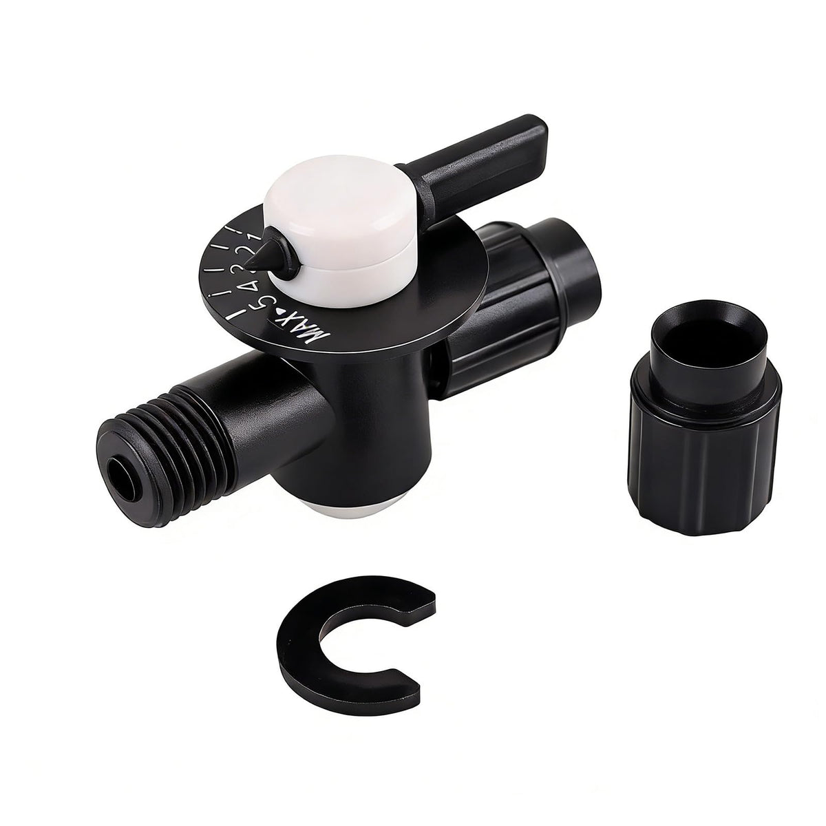 SeDeplacer R172060 valve close-up with 1/4in NPT connection for pool feeder