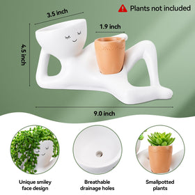 Sederikun gift for plant lovers yellow pot combines charm and practicality.