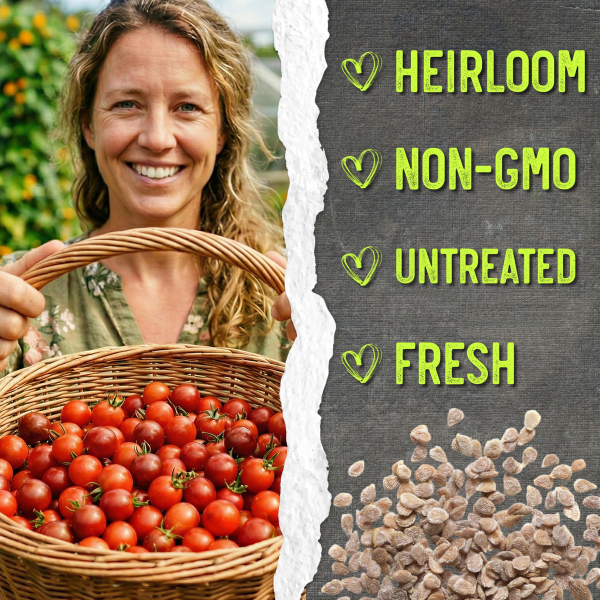 Seed Needs fresh seed packaging from grower, preserving germination quality.