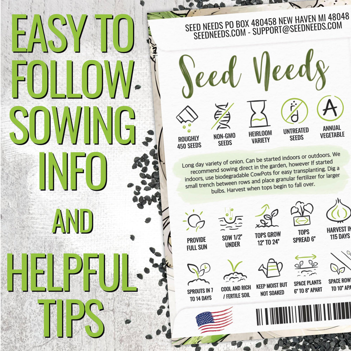 Seed Needs Walla Walla onion bulbs maturing in garden bed