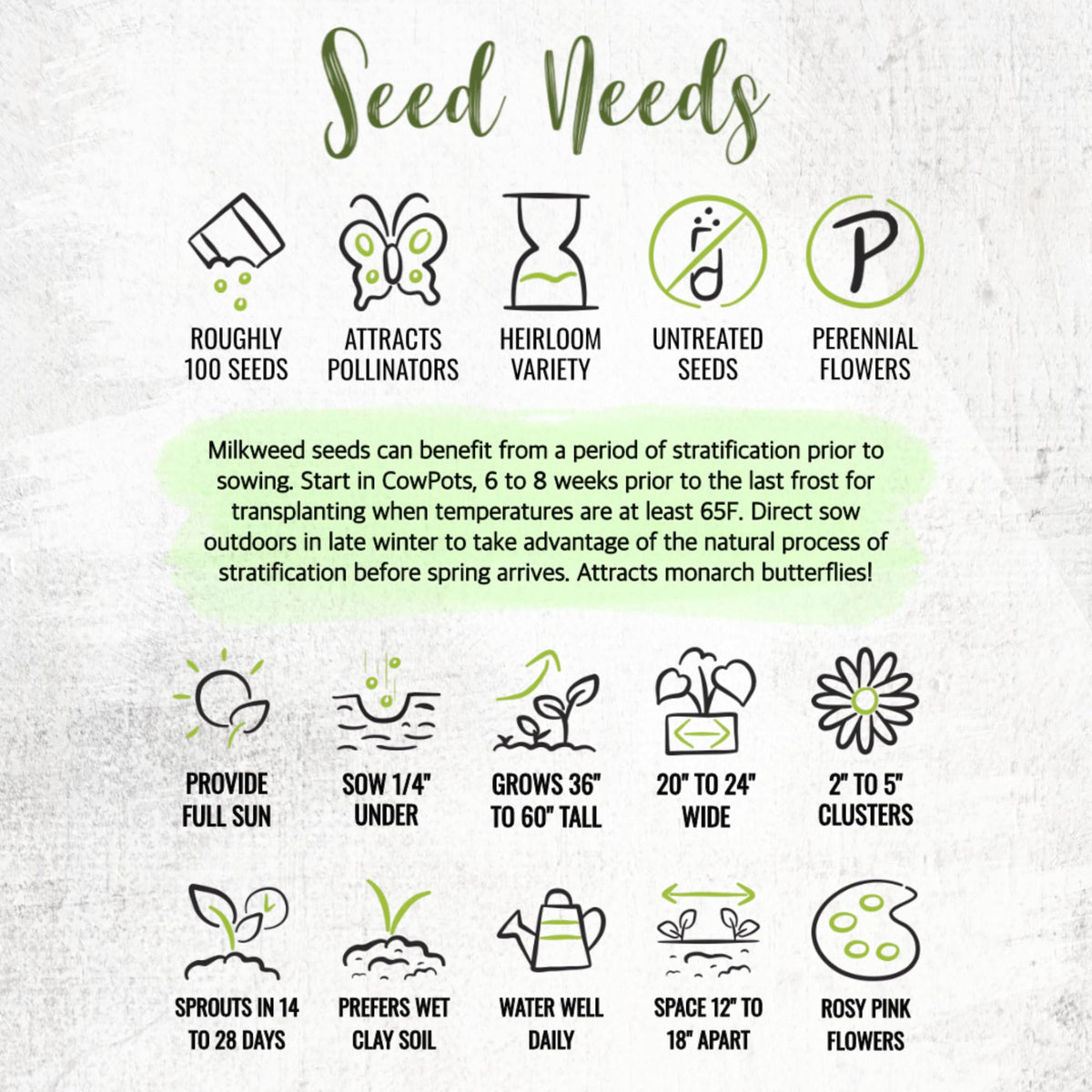 Seed Needs wetland habitat garden featuring pink swamp milkweed for biodiversity.