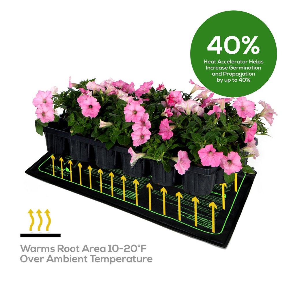 Seedfactor Seedling Heat Mat side cord for steady indoor power