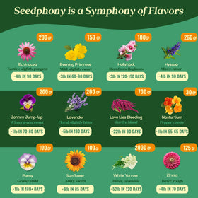 Seedphony QR growing guide and bonus e-book — practical tips from sowing to harvest.