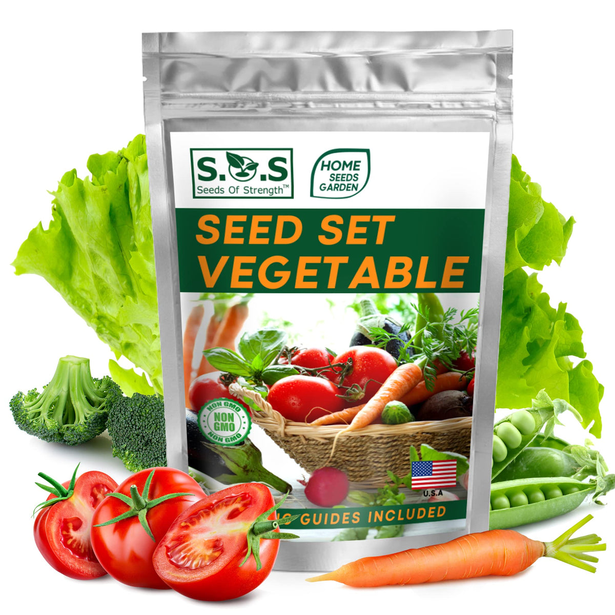 Seeds Of Strength heirloom tomato seeds pack for flavorful homegrown tomatoes