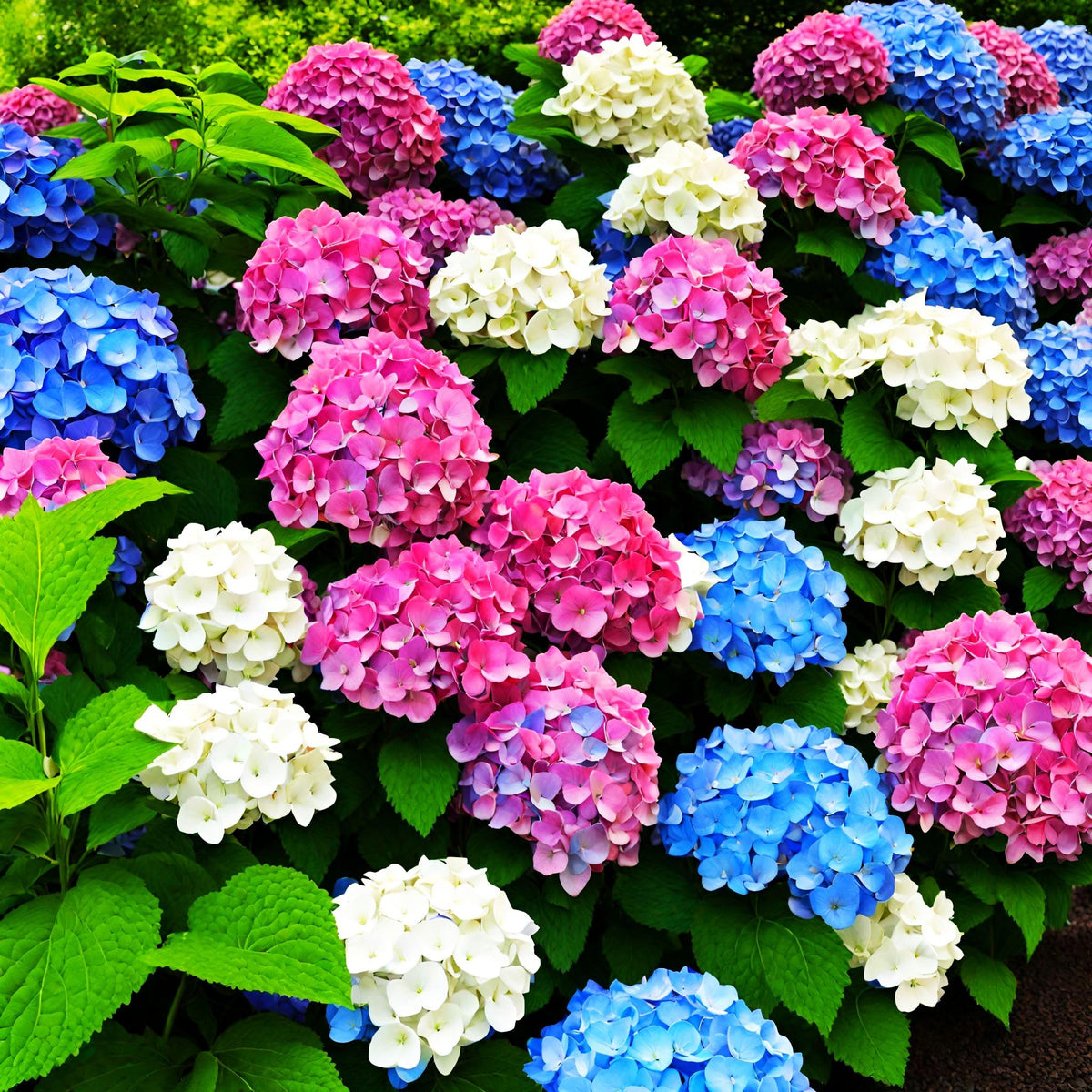 Seeds Of Strength hydrangea seedlings ready to transplant into garden or containers.