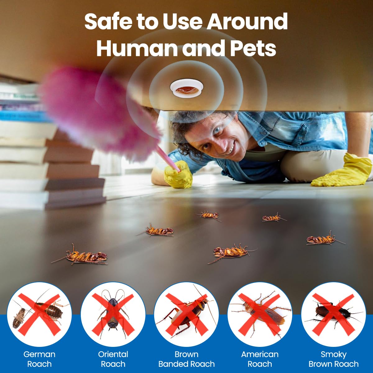 SEEKDIT stations behind appliances delivering discreet, long-lasting protection.