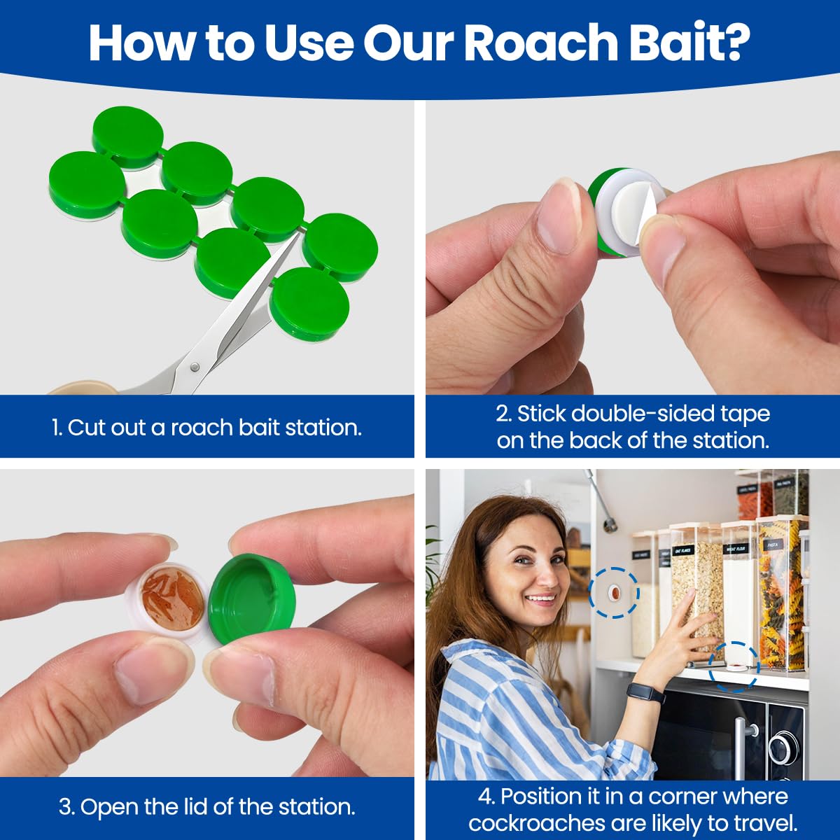 SEEKDIT advanced formulation targets multiple roach species effectively.