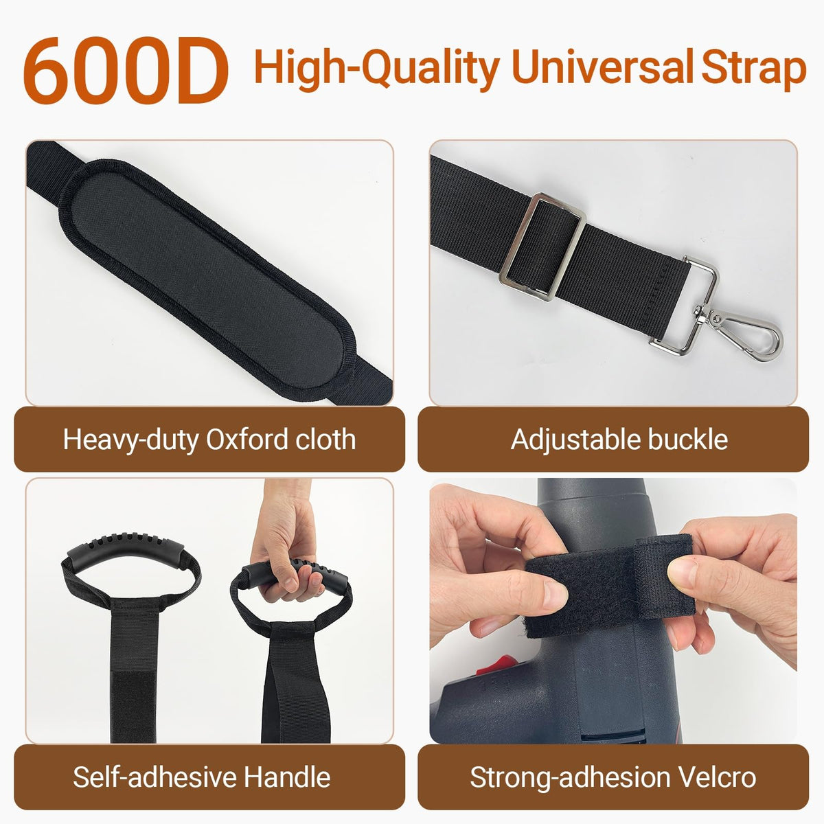 Seektik adjustable length strap fits users of all heights