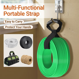 Seektik reinforced metal clips hold up to 110 lbs