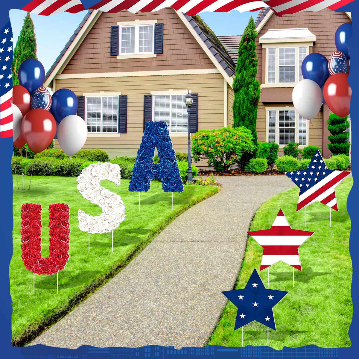 Seeloowy yard signs suited for porches gardens and lawns