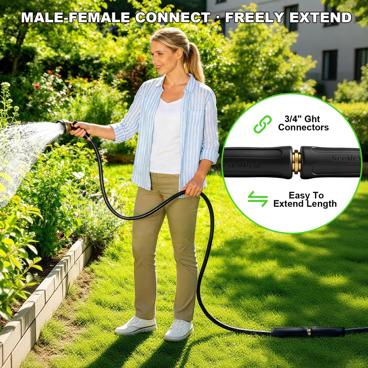 SeeMeYes four-season performance resists cold and heat for year-round use.