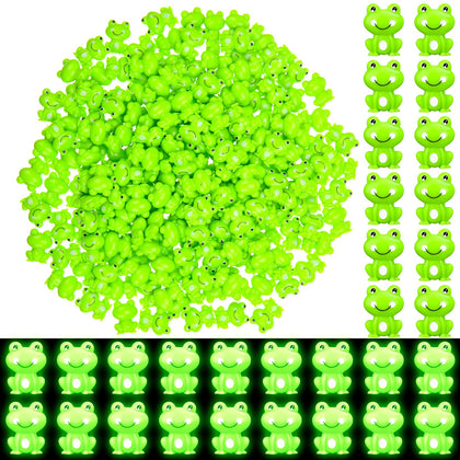 Seenelling 200-pack glow frog figurines for bulk garden decor.