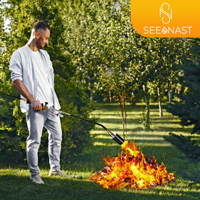 SeeNast 33-inch torch with 10-foot hose for versatile outdoor tasks