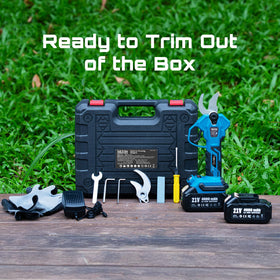 SEESII pruning shears kit with case, glove, and extra blade
