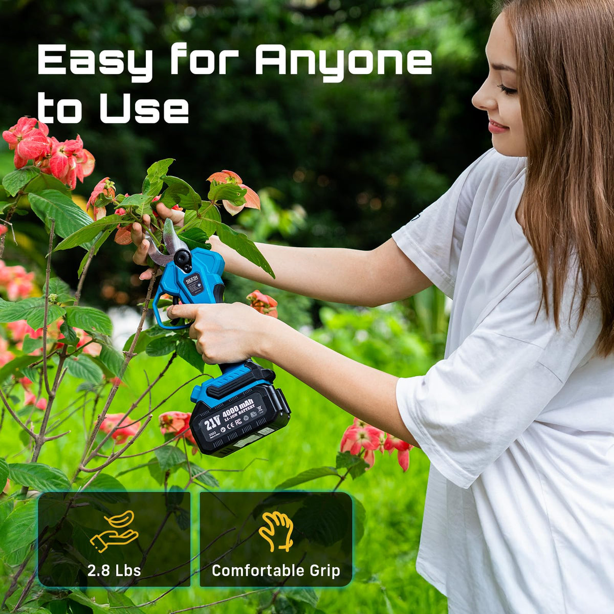 SEESII pruning shears lightweight design for comfortable use
