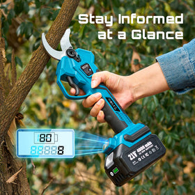SEESII pruning shears safety auto-sleep and non-slip grip