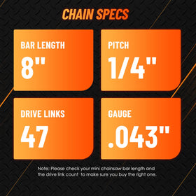 Seesii mini chainsaw chain installation demonstrating quick replacement.