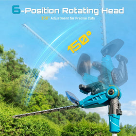 Seesii 150-degree rotating head for angled trimming