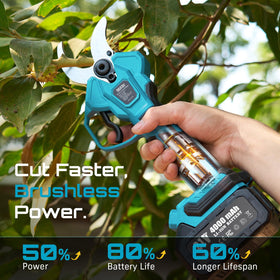 SEESII shoulder strap eases fatigue during extended pruning sessions.