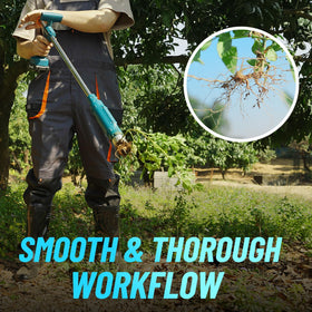 Seesii TD4000 motor powers high-torque weed removal on tough jobs.