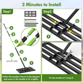 Seeutek versatile tool suitable for small and large lawns and gardens.
