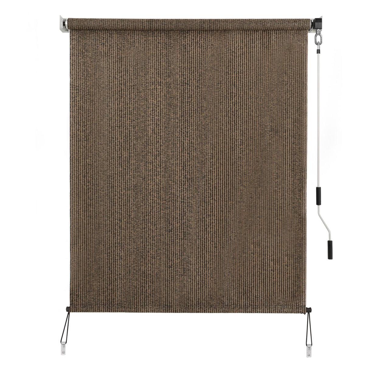 SEEYE Outdoor Sunshade roller shade closed for privacy