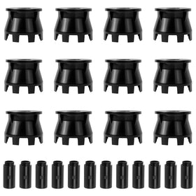 Sefream 1-5 inch pop-up riser extension top view shows improved vertical alignment for sprinklers