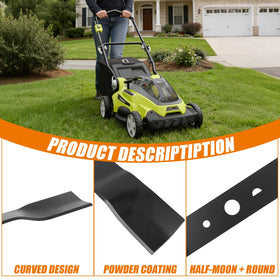 Sefream durable replacement blade for balanced lawn care